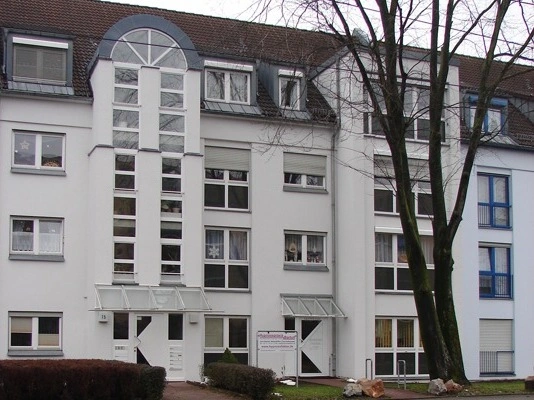 Außenansicht der Arztpraxis
